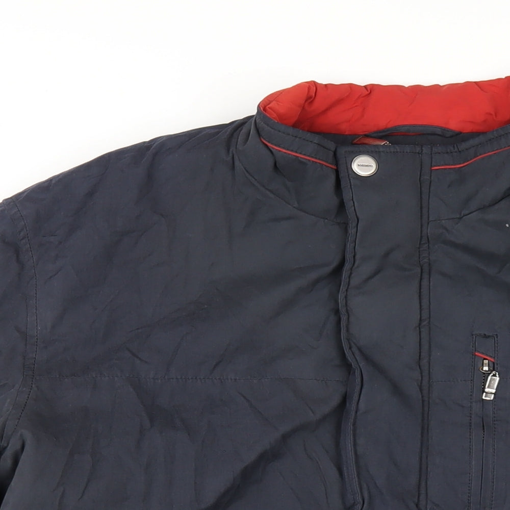 Bosideng Mens Blue Jacket Coat Size M Zip