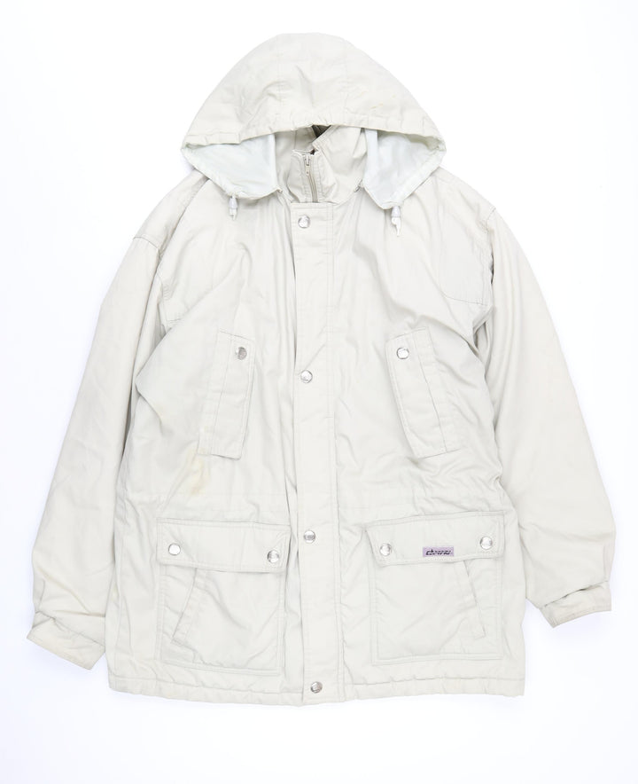 Campri Womens Beige Jacket Coat Size M Zip