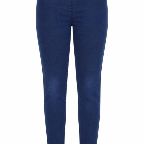 Phase Eight Womens Blue Cotton Jegging Jeans Size 34 in L30 in Regular Zip