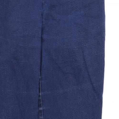 Phase Eight Womens Blue Cotton Jegging Jeans Size 34 in L30 in Regular Zip
