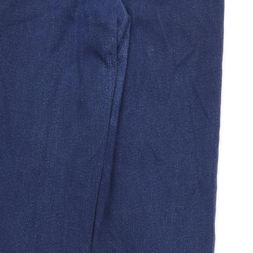 Phase Eight Womens Blue Cotton Jegging Jeans Size 34 in L30 in Regular Zip