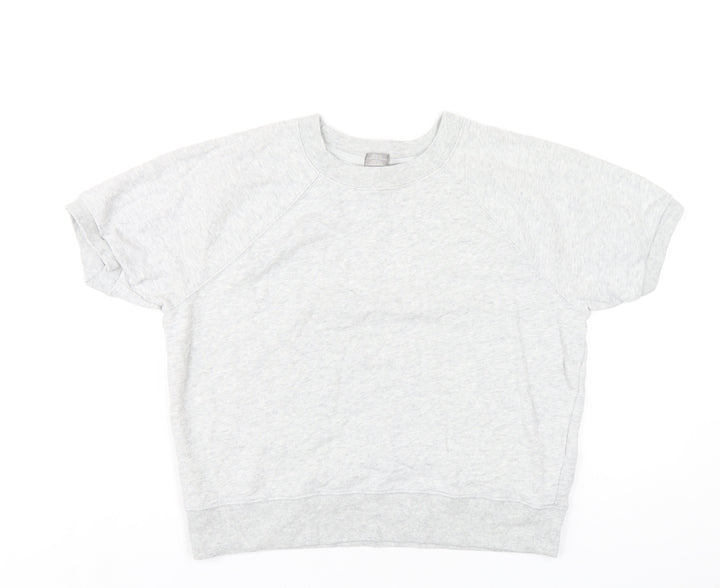 Gap Womens Grey Cotton Pullover Sweatshirt Size M Pullover
