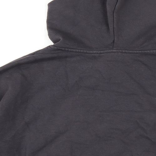 H&M Girls Grey Cotton Pullover Hoodie Size 14 Years Pullover - Garfield