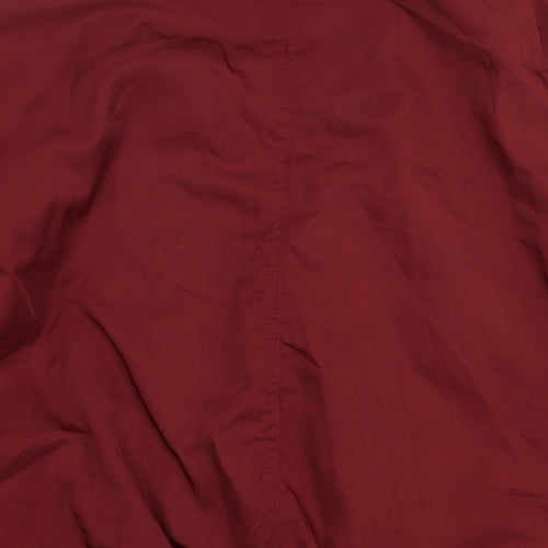 H&M Womens Red Jacket Size 8 Zip