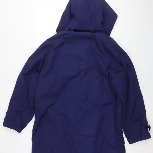 Classics Womens Blue Parka Jacket Size 18 Zip