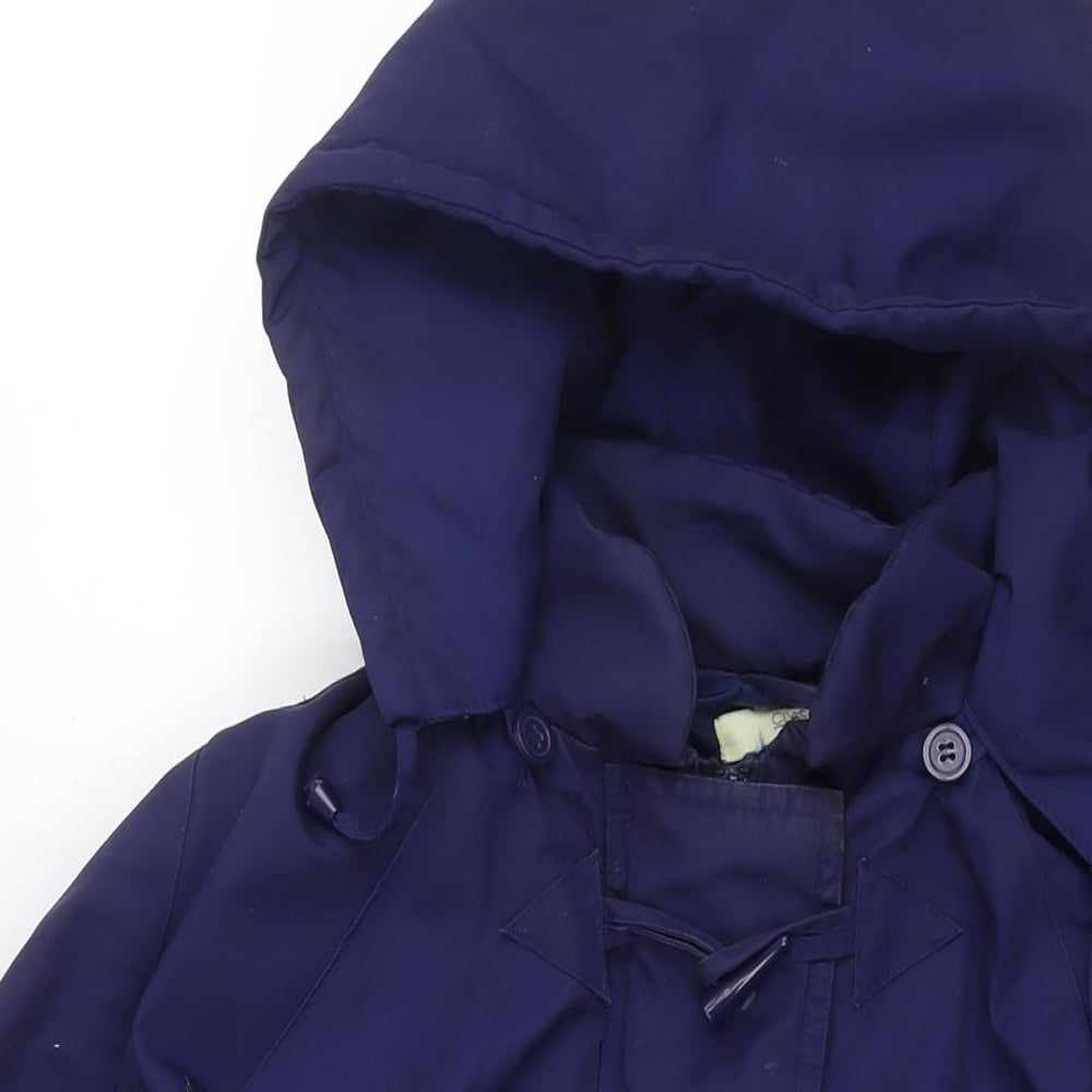 Classics Womens Blue Parka Jacket Size 18 Zip