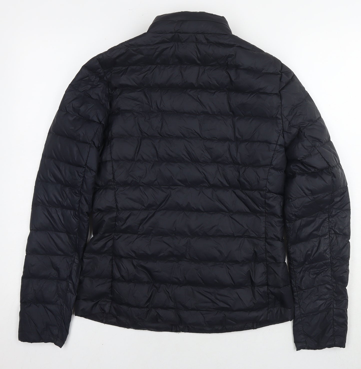 Marks and Spencer Womens Blue Jacket Size 8 Zip
