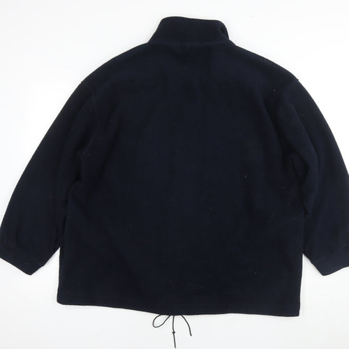 Marks and Spencer Womens Blue Jacket Size 18 Zip