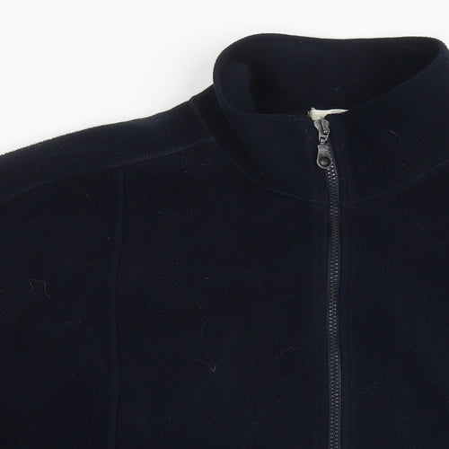 Marks and Spencer Womens Blue Jacket Size 18 Zip