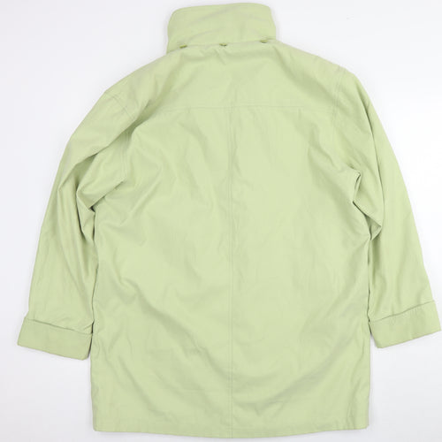 Astraka Womens Green Parka Jacket Size M Zip