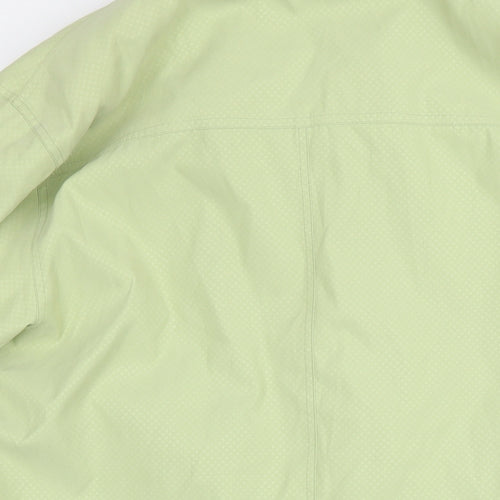 Astraka Womens Green Parka Jacket Size M Zip