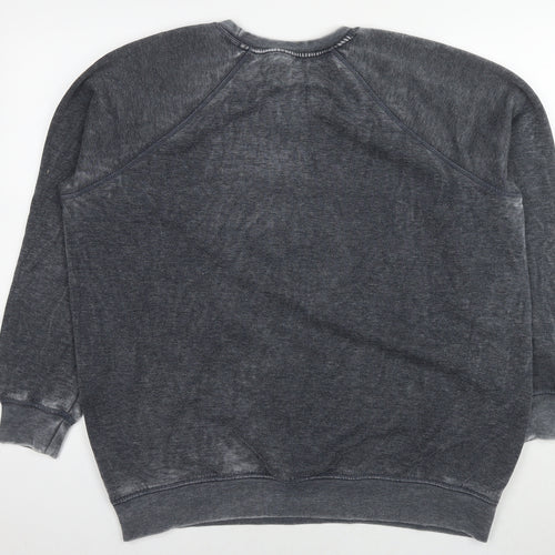 NEXT Mens Grey Cotton Pullover Sweatshirt Size L - City of San Franisco