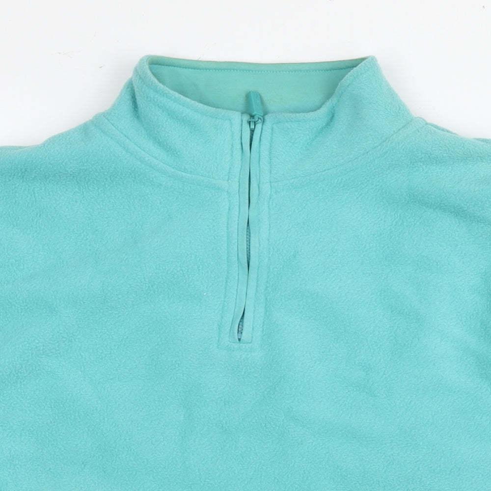 DASH Womens Blue Polyester Pullover Sweatshirt Size 20 Pullover