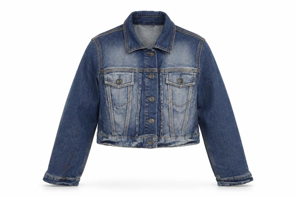 Topshop Womens Blue Jacket Size 12 Zip