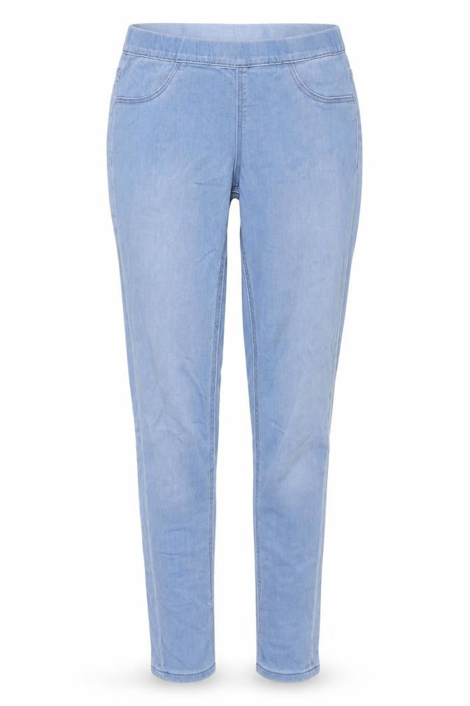 H&M Womens Blue Cotton Jegging Jeans Size 8 L30 in Regular