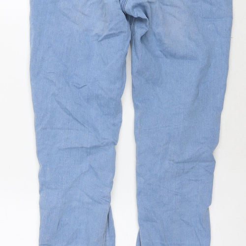 H&M Womens Blue Cotton Jegging Jeans Size 8 L30 in Regular