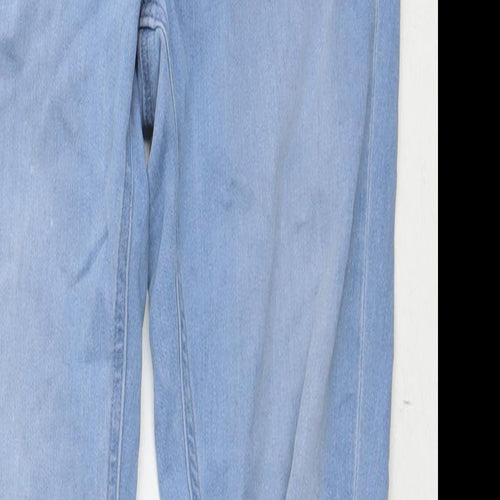 H&M Womens Blue Cotton Jegging Jeans Size 8 L30 in Regular