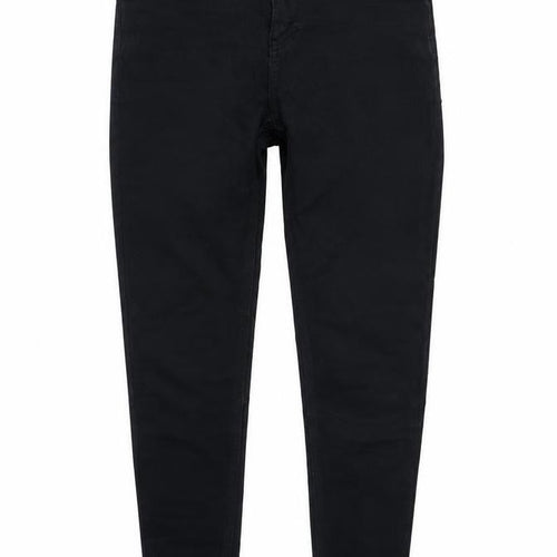 Topshop Womens Black Cotton Skinny Jeans Size 28 in L32 in Regular Zip