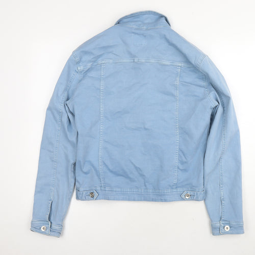 Voggo Womens Blue Jacket Size 2XL Button