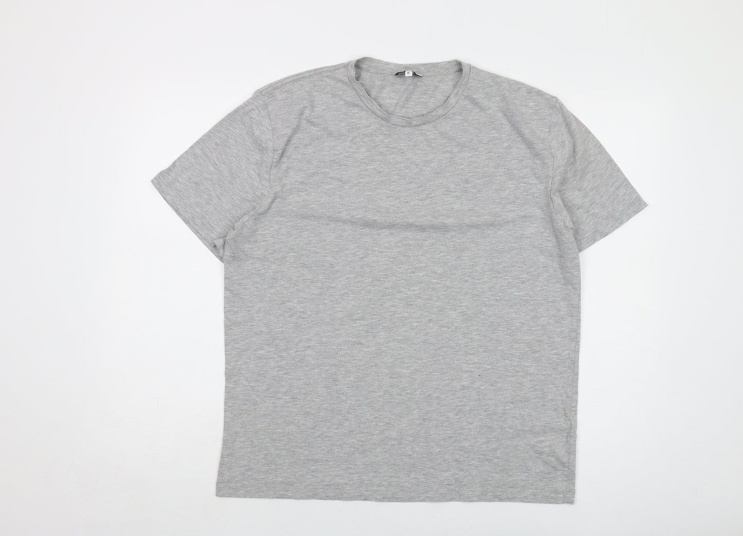 Reiss Mens Grey Cotton T-Shirt Size XL Crew Neck