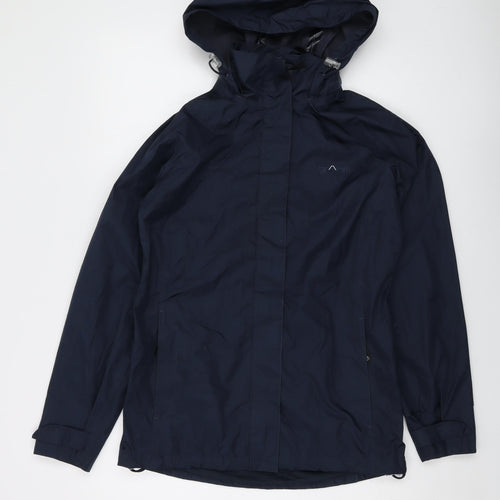 Granite Womens Blue Jacket Size 8 Zip