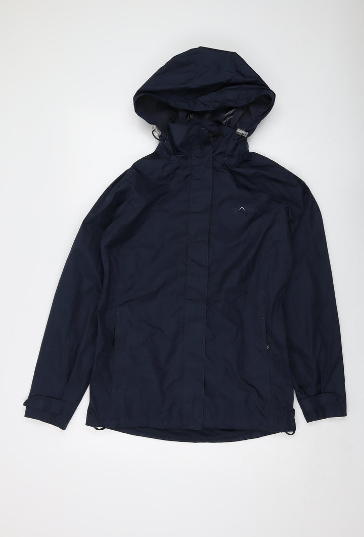 Granite Womens Blue Jacket Size 8 Zip