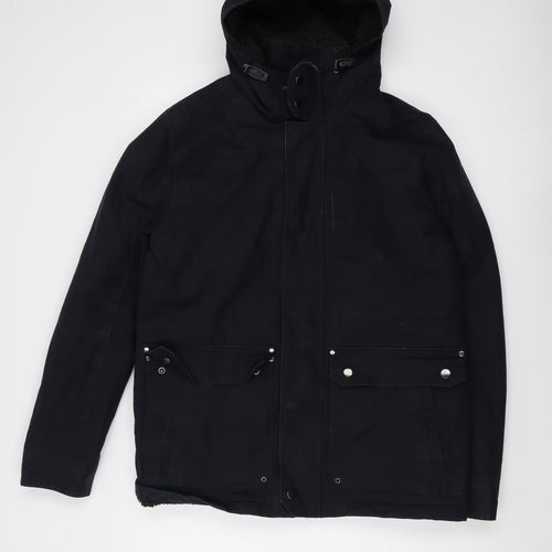 Burton Mens Blue Jacket Size M Zip