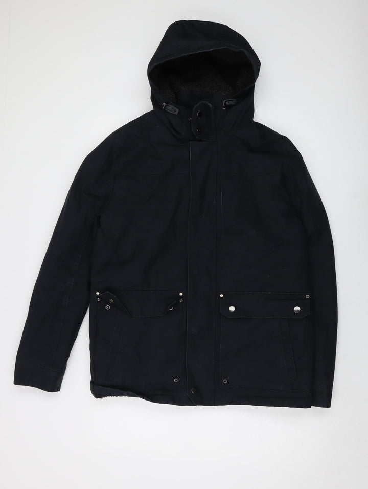 Burton Mens Blue Jacket Size M Zip