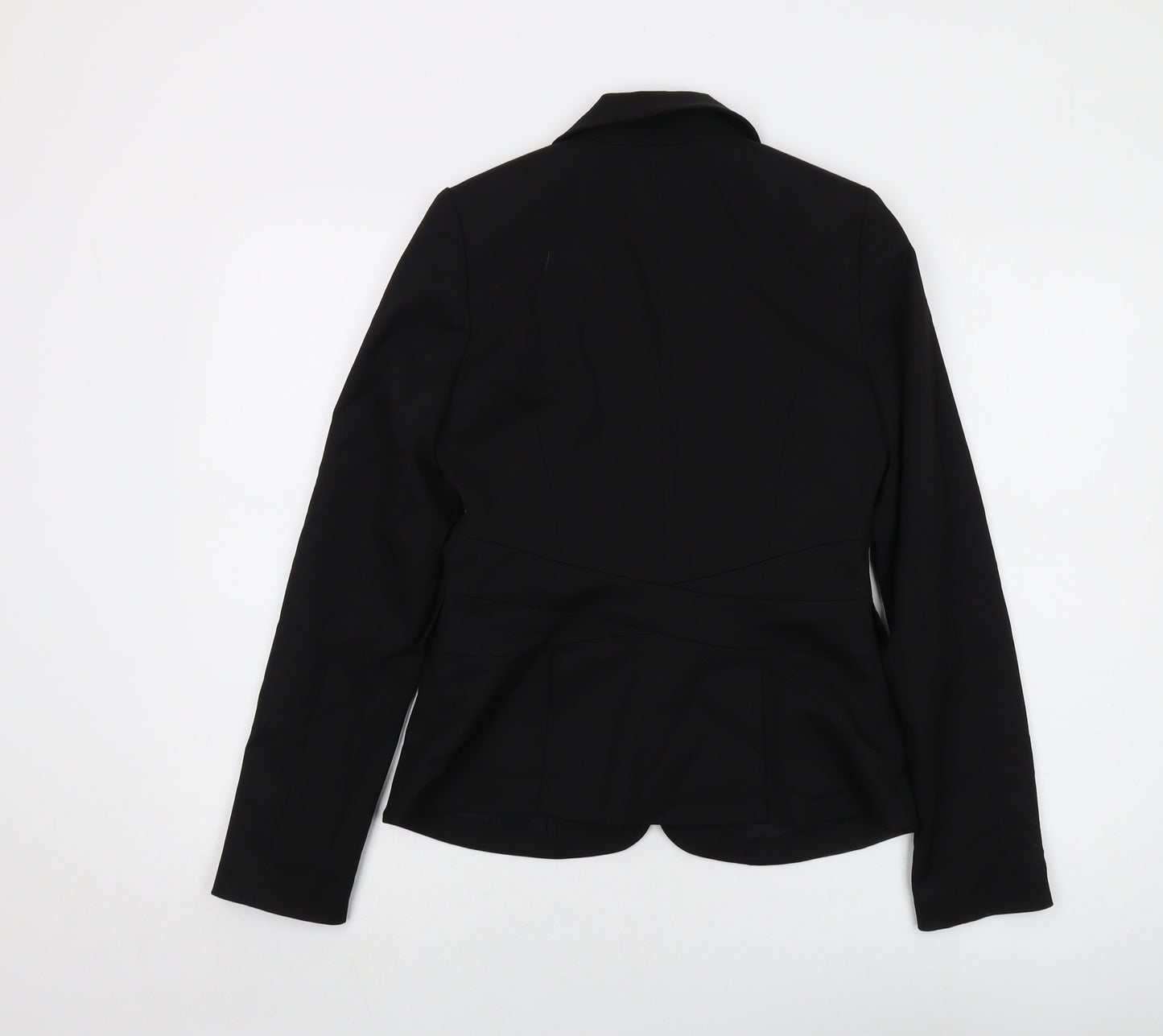 Warehouse Womens Black Jacket Size 10 Button