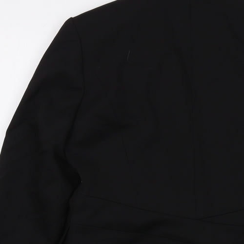 Warehouse Womens Black Jacket Size 10 Button