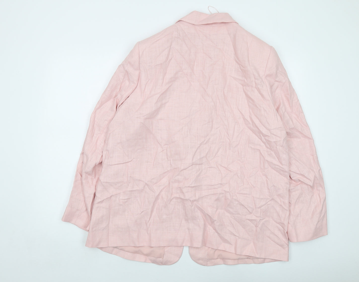 Marks and Spencer Womens Pink Jacket Size 20