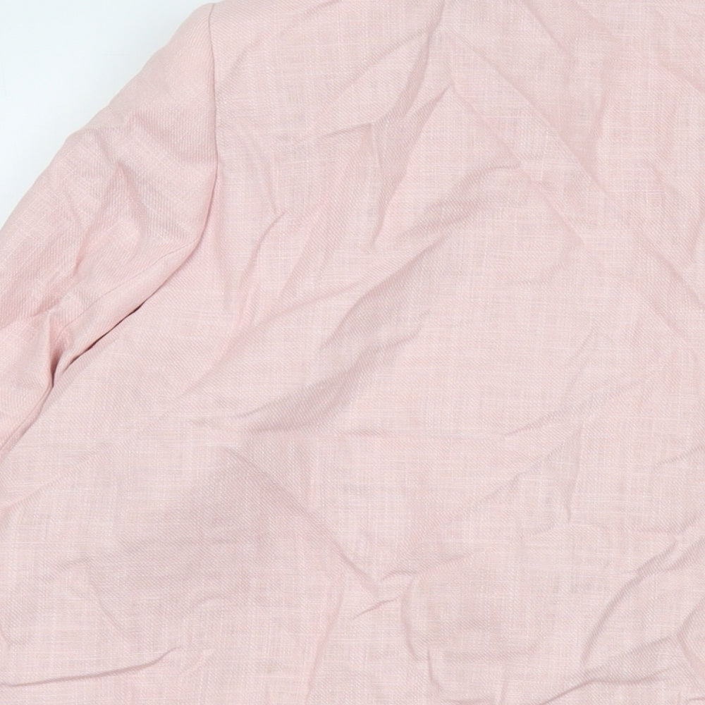 Marks and Spencer Womens Pink Jacket Size 20