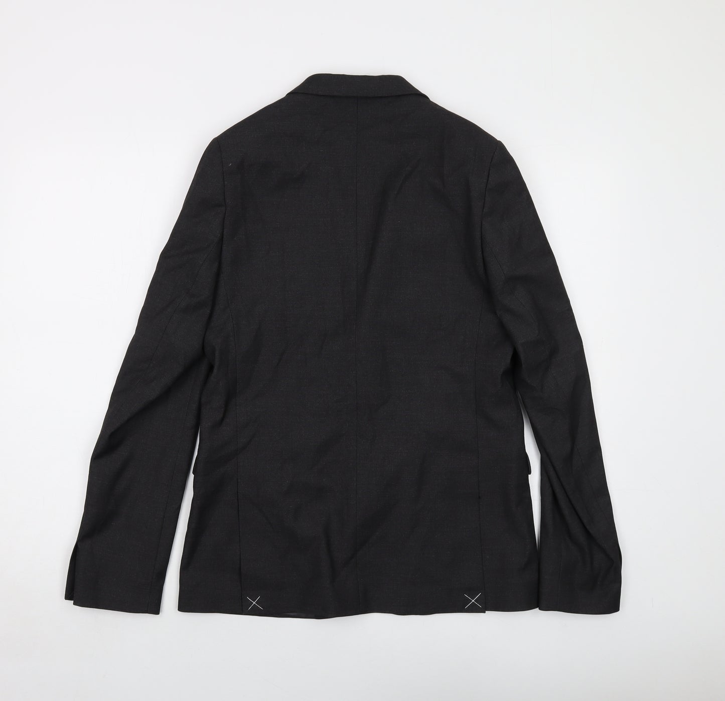 Marks and Spencer Boys Grey Jacket Size 14-15 Years Button