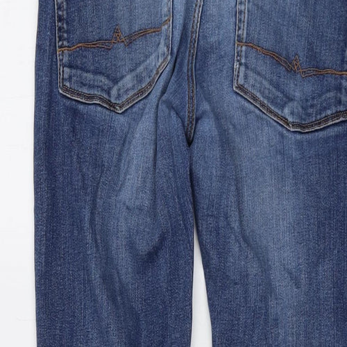 ASOS Mens Blue Cotton Skinny Jeans Size 29 in L30 in Regular Button