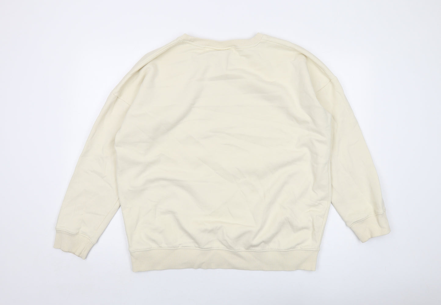 NEXT Womens Beige Polyester Pullover Sweatshirt Size 18 Pullover