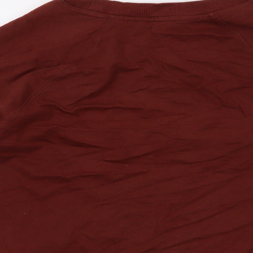 NEXT Womens Brown Cotton Pullover Sweatshirt Size 16 Pullover