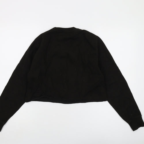 Chinese Laundry Womens Black Cotton Pullover Sweatshirt Size XS Pullover