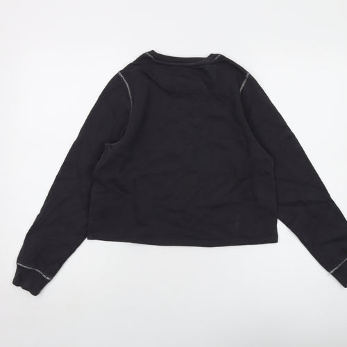 Peanuts Girls Grey Cotton Pullover Sweatshirt Size 12-13 Years Pullover