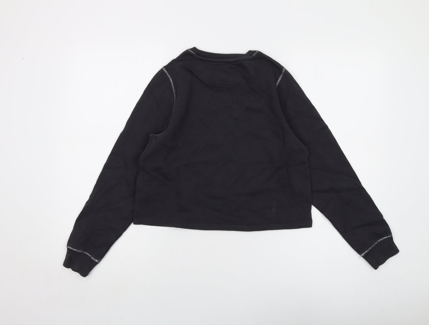 Peanuts Girls Grey Cotton Pullover Sweatshirt Size 12-13 Years Pullover