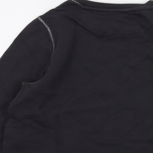 Peanuts Girls Grey Cotton Pullover Sweatshirt Size 12-13 Years Pullover