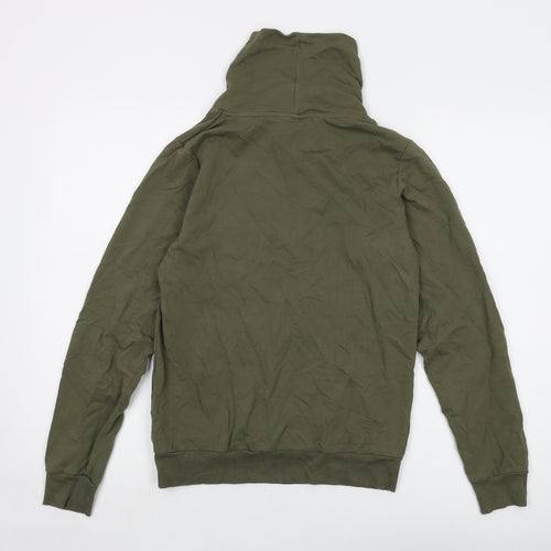 KappAhl Boys Green Cotton Pullover Sweatshirt Size 14-15 Years Pullover