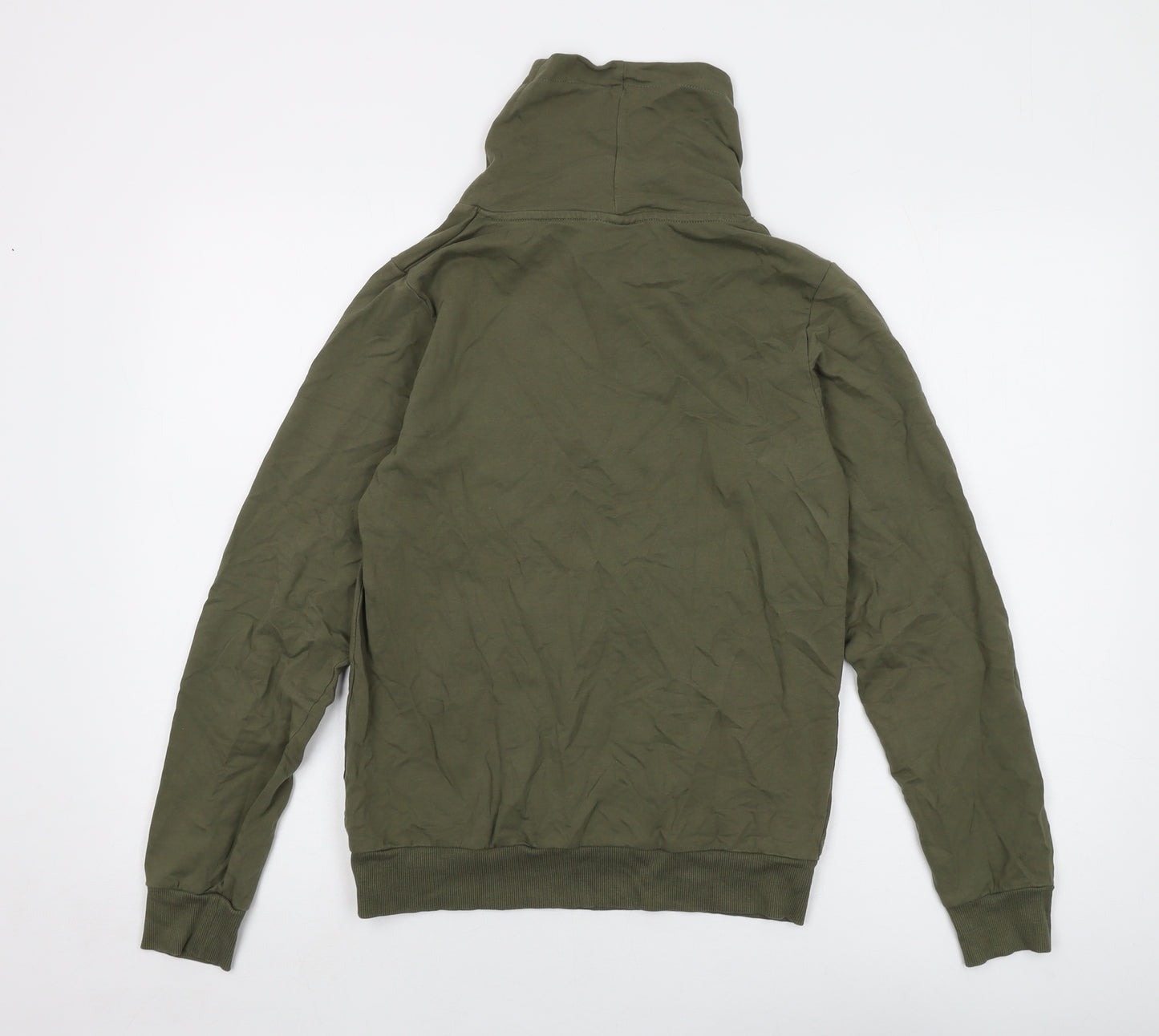 KappAhl Boys Green Cotton Pullover Sweatshirt Size 14-15 Years Pullover
