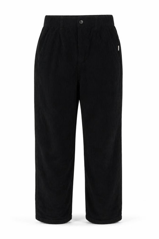 Zra Girls Black Cotton Carrot Trousers Size 13-14 Years Regular Button