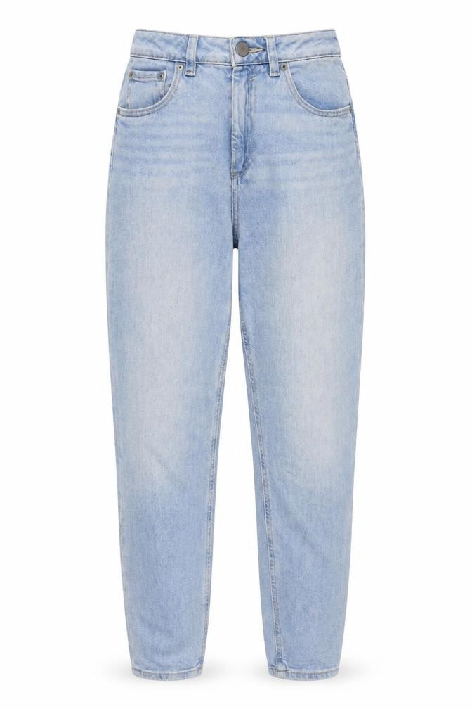 ASOS Womens Blue Cotton Mom Jeans Size 26 in L26 in Regular Button