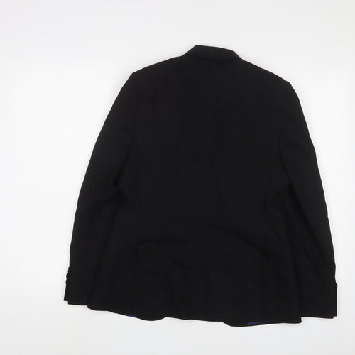 NEXT Womens Black Jacket Blazer Size 8 Button