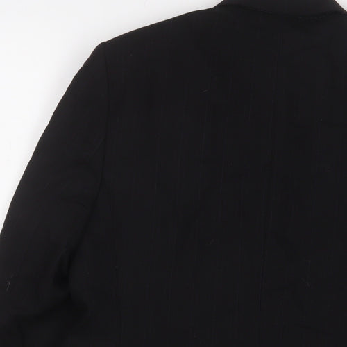 NEXT Womens Black Jacket Blazer Size 8 Button