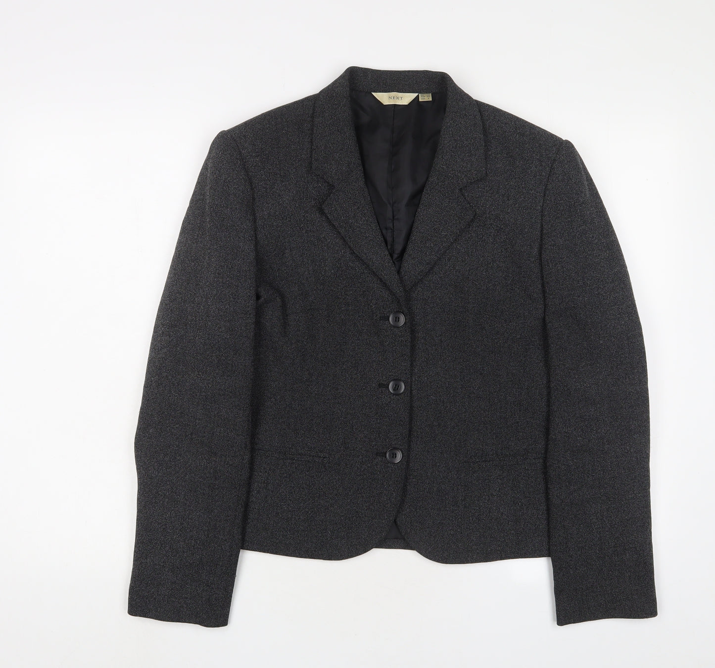 NEXT Womens Grey Jacket Blazer Size 12 Button