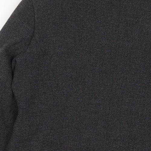 NEXT Womens Grey Jacket Blazer Size 12 Button