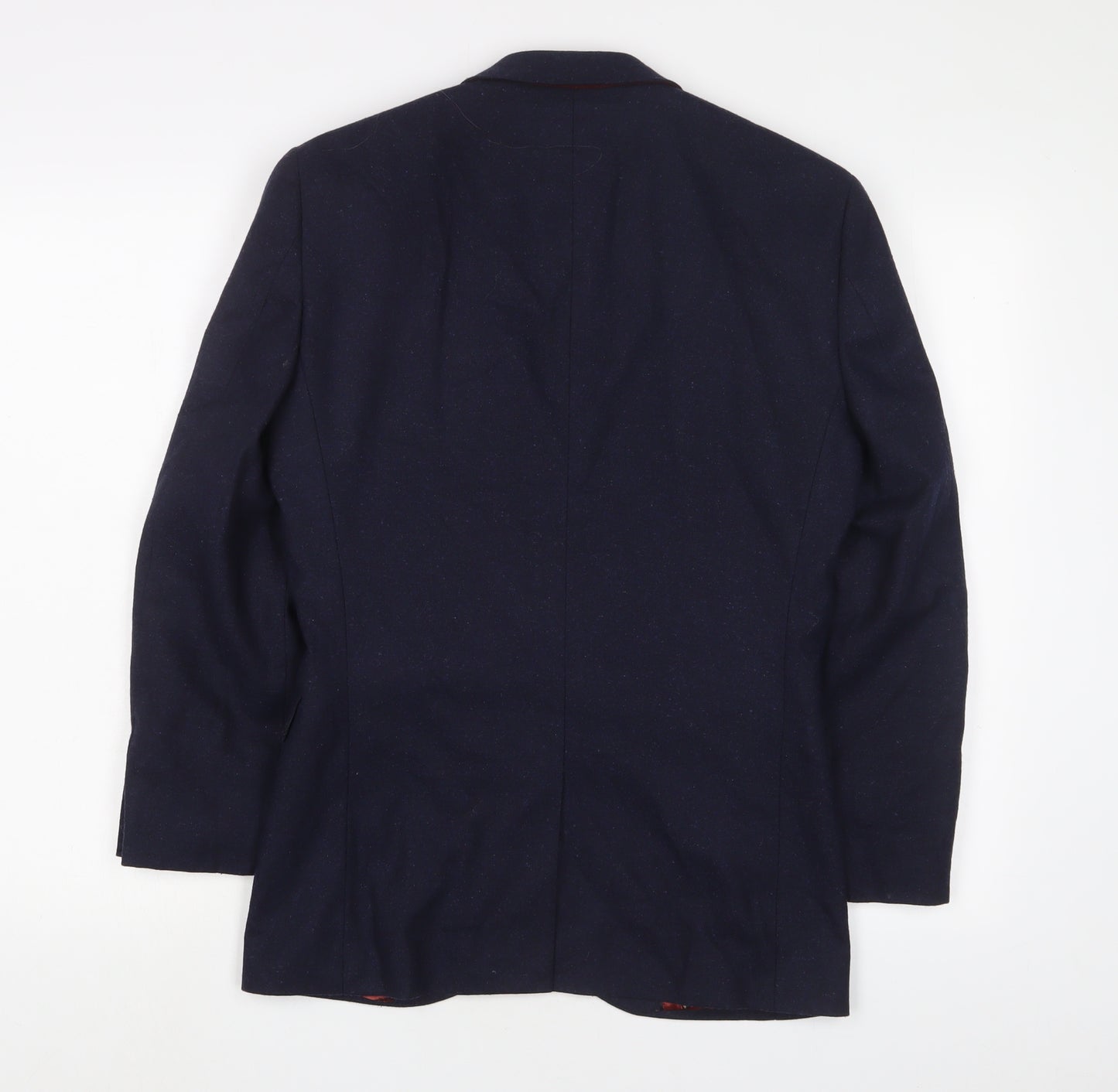 NEXT Mens Blue Wool Jacket Suit Jacket Size 34 Regular