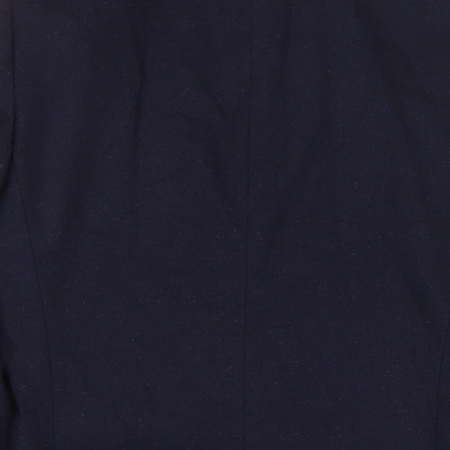 NEXT Mens Blue Wool Jacket Suit Jacket Size 34 Regular
